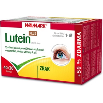 Walmark Lutein Plus —40 + 20 tobolek