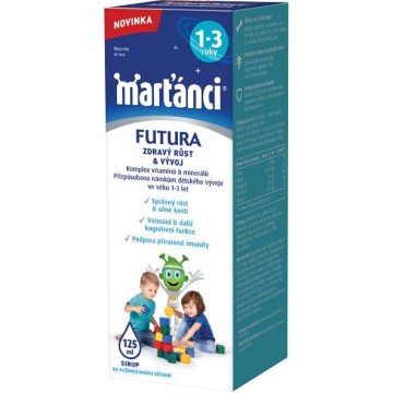 Walmark Marťánci Futura sirup 1+ —125 ml