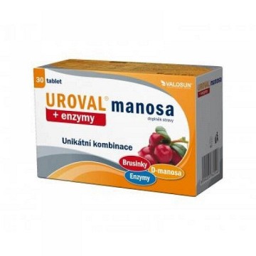 Walmark Uroval Manosa + enzymy —30 tablet