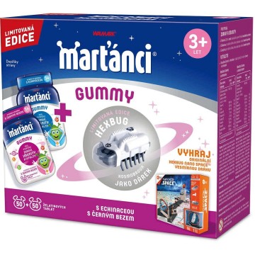 Walmark Marťánci Gummy + Brouk—50 + 50 tablet