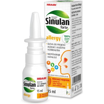 Walmark Sinulan Forte Allergy—nosní sprej 15 ml