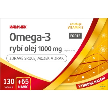 Walmark Omega 3 Forte Promo 2021—130 + 65 tobolek