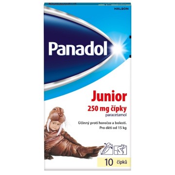 Panadol Junior 250mg—10 čípků