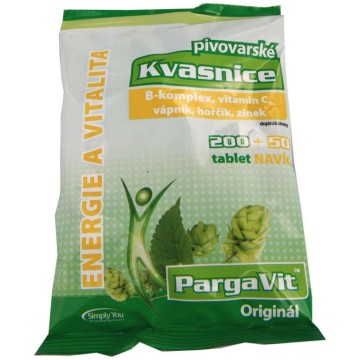 PargaVit Pivovarnické kvasnice Originál—250 tablet