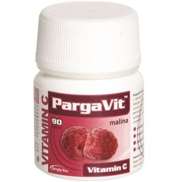 PargaVit Vitamin C malina—90 tablet