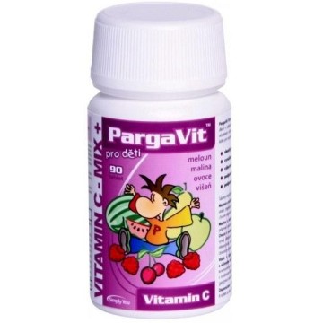 PargaVit Vitamin C Mix Plus pro děti—90 tablet