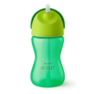 AVENT Hrnek s ohebným brčkem 300 ml, chlapec—1 ks