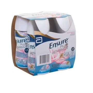 Ensure Plus Advance příchuť jahoda—4x220 ml