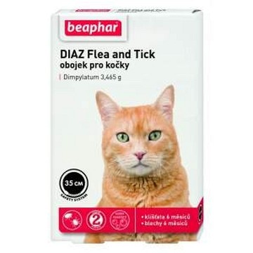 DIAZ Flea and Tick 3.465 g obojek pro kočky 35 cm