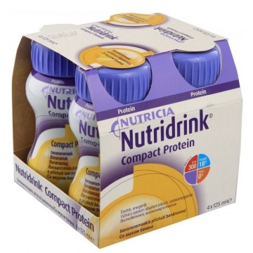 Nutridrink Compact Protein Banán—4x125 ml