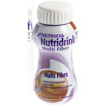 Nutridrink Multi Fibre Čokoláda—200 ml