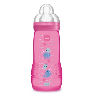 MAM Láhev baby Bottle - růžová—330ml