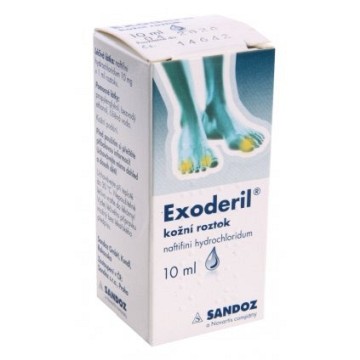 Exoderil kožní roztok—10 ml