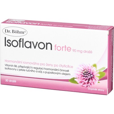 Dr.Bohm Isoflavon—90mg, 30dražé