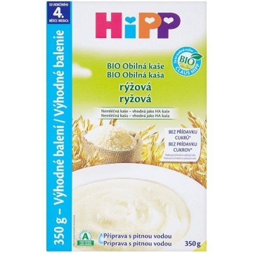 HiPP kaše Obilná BIO rýžová —350 g