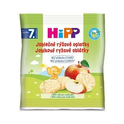 HiPP BIO Jablečné rýžové oplatky —30 g