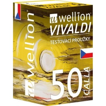 Wellion Vivaldi Calla - Testovací proužky—50 ks