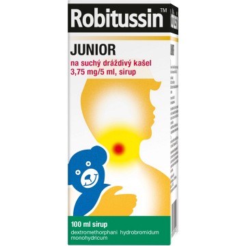 Robitussin Junior na suchý dráždivý kašel—100 ml