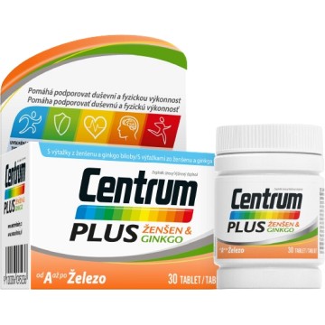 Centrum Plus Ženšen&Ginkgo—30 tablet