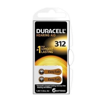 Baterie Duracell C.312—6 ks